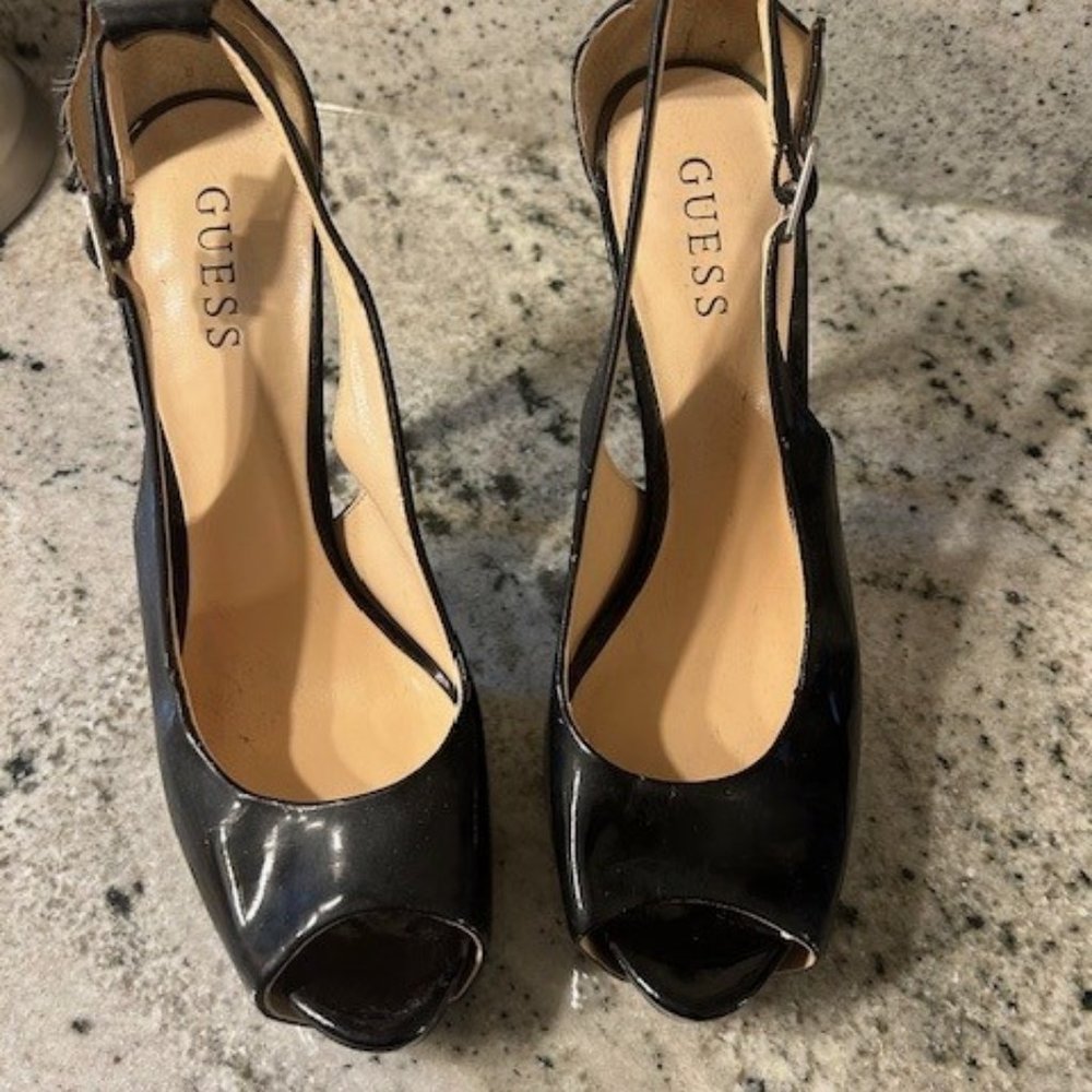 Guess Black Heels